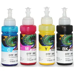 Hochwertige Filmt inte dtf Tinte für den Wärme übertragungs druck dtf für epson L1800 1390 L805 Drucker 100ml DTF Tinte