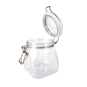 Venta al por Mayor de Frascos de Plástico PET Octagonales Transparentes de 50g 100g 150g 200g 250g 500g 1000g, Frascos de Crema, Frascos Mason para Almacenamiento de Alimentos - Product Image 3