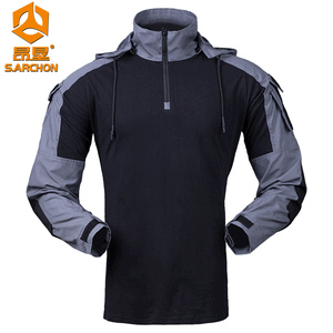 Uniforme Hh Ropa戦術的ベスト服男性用トラジェス迷彩G3戦術的統一ロシア長袖ランニングシャツカエルスーツ - Product Image 3