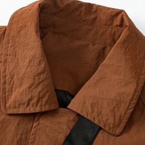 Nueva Chaqueta Multifuncional para Hombre, Diseño de Cuello Alto, Tejido Texturizado, Opción Ideal para Tendencias Casuales y al Aire Libre - Product Image 3