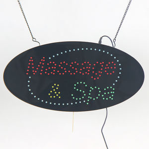 Enseigne d'intérieur ovale 9*19 pouces LED <span class=keywords><strong>MASSAGE</strong></span> Spa Sign, enseigne commerciale LED adaptée aux <span class=keywords><strong>salons</strong></span> <span class=keywords><strong>de</strong></span> <span class=keywords><strong>massage</strong></span> - Product Image 5