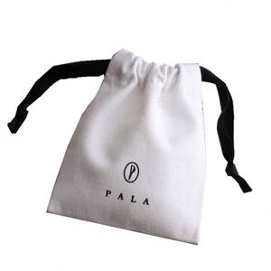 Sac en mousseline coloré personnalisé en gros, petite pochette en coton à cordon pour chaussures, anti-poussière - Product Image 3