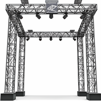 Structure de scène DJ en alliage d'aluminium argenté de haute qualité 6061-T6, prix d'usine, vente en boîte, marque Kored Truss-cx04