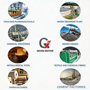 Motor Eléctrico Monofásico CA 220V 230V 240V 50Hz 60Hz 0.09kW-4kW, Carcasa de Aluminio, Doble Condensador, IP54, para Maquinaria de Exportación - Product Image 3