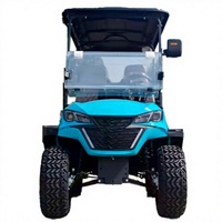 Voiturette de golf électrique tout-terrain pour adultes avec châssis en alliage d'aluminium, batterie au lithium et sièges pliants – Vente en gros