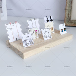 SHENG Fashion SHENG 3 فتحة بطاقة سحر عرض propros لرف تخزين المجوهرات رف صينية - Product Image 3