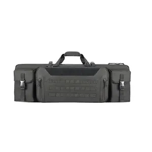 Black Padded Tactical Combat Assault Gun Carry Bag