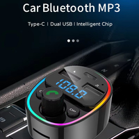 Pengisi Daya Mobil USB Tipe-C Baru G67 PD QC3.0 20W 5V/3A, Transmitter FM, Panggilan Hands-Free, Kamera, Laptop, Earphone, Jam Tangan Pintar