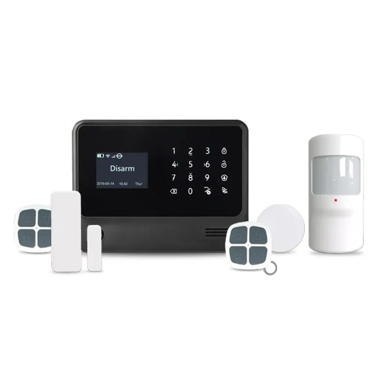 3G WIFI GPRS Home Alarm System GS-G90B PLUS Support SIA+Contact ID Monitoring Central Home Security Alarm System