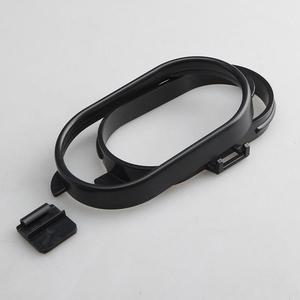 Car Trash Can Clip On Round Plastic Waste Bin For Car Interior Door Hanging Storage Solution - Product Image 3