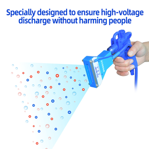 Pistola ad Aria Ionizzata a Ventaglio ST302D Antistatica ad Alta Pressione con Motore AC in Plastica per Apparecchiature Elettroniche - Product Image 2