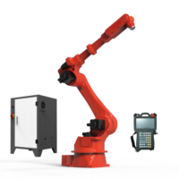 Brazo Robótico Industrial de 6 Ejes con Servoaccionamiento Eléctrico, Motor PLC y Caja de Cambios para Soldadura MIG/TIG de Alta Precisión, Capacidad de Carga de 10 kg