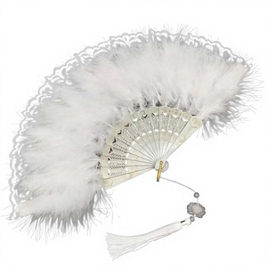 Abanico de mano nigeriano DIY <span class=keywords><strong>para</strong></span> novia, con plumas de pavo teñidas naturalmente de primera calidad, abanico <span class=keywords><strong>para</strong></span> ceremonia, abanico <span class=keywords><strong>para</strong></span> <span class=keywords><strong>boda</strong></span> en la playa, <span class=keywords><strong>para</strong></span> <span class=keywords><strong>invitados</strong></span>. - Product Image 1