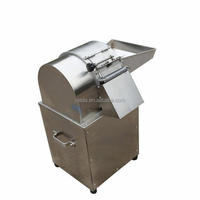 Machine à couper les frites et les chips de pommes de terre électriques automatiques, coupe-frites avec moteur, acier inoxydable 550W