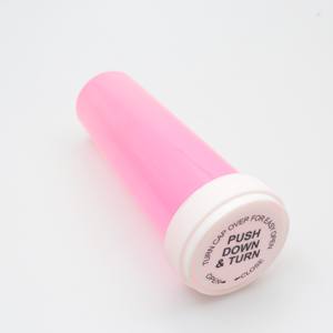 ขวดพลาสติกสีชมพูขนาด 6 ถึง 120 ดราม สำหรับใส่ยาตามใบสั่งแพทย์ ฝาเกลียวแบบกลับด้านได้ - Product Image 6