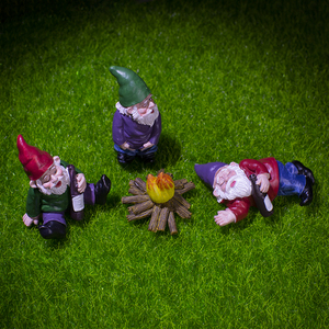 Popular Drinks Miniatures <strong>Gnome</strong> Drunken <strong>Large</strong> Drunk <strong>Garden</strong> <strong>Gnomes</strong> Statue Yard <strong>Garden</strong> Art Decor <strong>Gnomes</strong> Outdoor New - Product Image 4