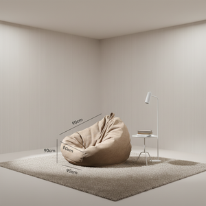 Sofá Puff Lazy Bean Bag, Muebles Modernos de Estilo Nórdico para el Hogar, Sillón Individual Cómodo para Sala de Estar - Product Image 1