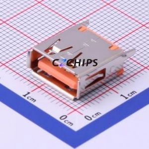 916-262A1113Y30200 USB Connector Through hole Component (THT) Connector Type-A USB 2.0 Female Through Hole - Product Image 1