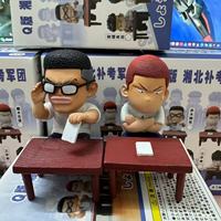 5 Stück/Set Anime-Figuren Japanischer Comic Slam Dunk Modell PVC Anime-Figur Q-Version Sakuragi Hanamichi Rukawa Kaede Anime-Statue