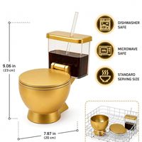 Bol à ramen fantaisie en acier inoxydable avec support amovible pour boissons, idéal pour soupes, collations et bonbons