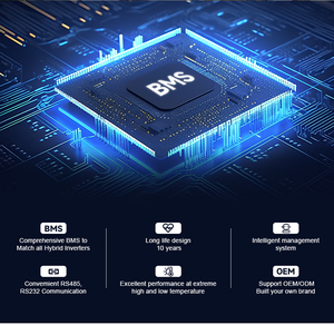 แบตเตอรี่ลิเธียม LiFePO4 แบบชาร์จได้ BMS 48V 100AH 300A 200Ah 230ah สำหรับระบบกักเก็บพลังงานแสงอาทิตย์ - Product Image 1