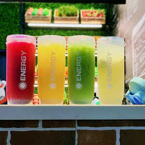 Botella agitadora de agua deportiva Simple personalizada más vendida, botella de plástico barata para beber al por mayor, bebida directa - Product Image 4