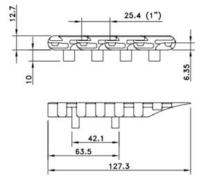 1005-FFTDP Straight Run Plastic <b>Belt</b> Conveyor <b>Chain</b> Mesh - Product Image 2