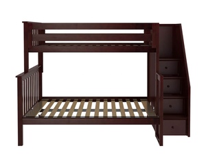 Прямая продажа с фабрики, Сосновая деревянная рама для дома, лофт, двухъярусная кровать, детская двухъярусная кровать - Product Image 4