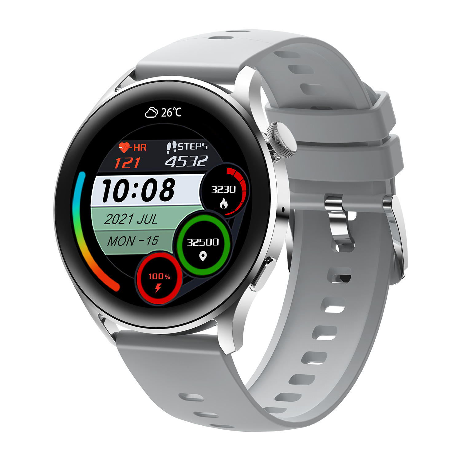 ECG Hand Watch VS88 Smart Fitness Tracker with Blood Oxygen Monitor