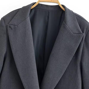 Conjunto de Blazer y Pantalones Asimétricos Personalizados para Mujer 2026, Traje Formal de Dos Piezas para Oficina, OEM/ODM por Fábrica de Ropa China - Product Image 6