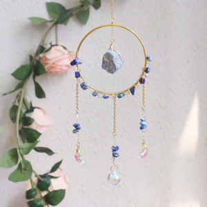 Vente en gros de attrape-soleil en pierre de cristal naturelle, Lapis Lazuli, Opale, Cristal Doré - Product Image 2