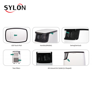 14000BTUAir Cooler Mobile Cooler Climatiseur <span class=keywords><strong>Prix</strong></span> Refroidisseur d'air évaporatif portable à la maison avec télécommande pour un usage domestique - Product Image 4