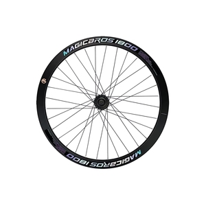 Bicicleta BKS MG-R500 de Alta Calidad, 32H, Logotipo Reflectante, Una Velocidad, <span class=keywords><strong>Llanta</strong></span> de 40MM, Neumático Clincher, Piñón Fijo, 700C, Aleación de Aluminio - Product Image 1
