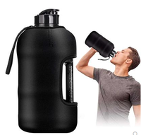 Bouteille d'eau en plastique, grande capacité, pour sport en plein air, Fitness, football, course à pied, Fitness, 220 v, 2,2 l