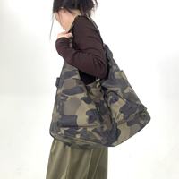 Nouveau sac à bandoulière rétro camouflage multi-poches, sac bandoulière personnalisé pour fille branchée