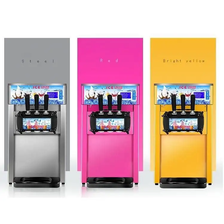 2023 חדש התאמה אישית קייטרינג ציוד קרח קרם מכונת קפה חנות גלידת מכונה מסחרי