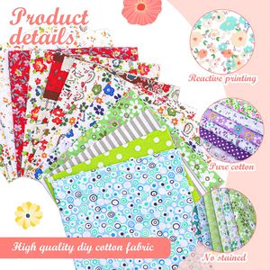 Pre Cut Cotton Fabric Squares Floral <b>Patchwork</b> Fabric Bundles For DIY Crafts Sewing And Beginners Handmade Projects - Product Image 4