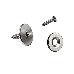 Loquet de porte magnétique dissimulé, circulaire, à aimant puissant, pour porte de placard, porte coulissante, design minimaliste, en acier laminé à froid plaqué - Product Image 2