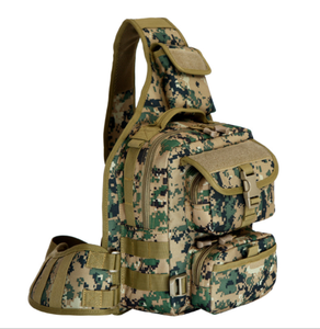 DF40 Wide Shoulder Strap Chest <b>Bag</b> with 2 Front Pockets and One Big Compartment <b>for</b> <b>Hiking</b> <b>Boots</b> - Product Image 4