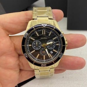<span class=keywords><strong>Reloj</strong></span> analógico de cuarzo con pantalla de alta calidad para hombre, <span class=keywords><strong>reloj</strong></span> de acero inoxidable con estilo de buceo - Product Image 3