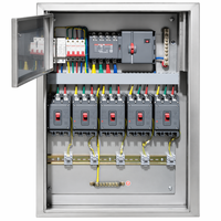 Ensemble complet de panneaux de commande ATS, coffret de commutation automatique, panneau de distribution d'énergie ATS
