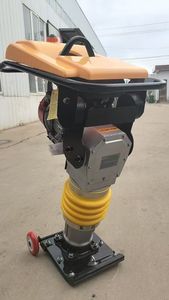 Benzinespringkrik <span class=keywords><strong>Compactor</strong></span> 5,5 Pk Trillingsrammer Met Geïmporteerde Motor Voor Bouwwerkzaamheden - Product Image 5