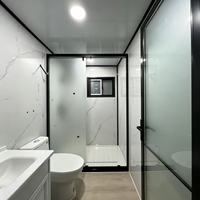 Maison Modulaire Conteneurisée de Luxe Moderne avec Double Vitrage Trempé, Maison Préfabriquée Écologique pour Chambre et Utilisation en Extérieur (Parc)