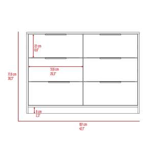 Ensemble de chambre à coucher Egeo avec commode à 4 tiroirs et table de chevet Omaha en pin noir - Product Image 3
