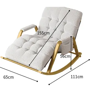 Cadeira de metal giratória para bonecas, cadeira branca de metal para uso doméstico, com pires brancos, sofá preguiçoso e enchimento completo