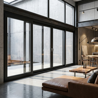 Fenêtre moderne en PVC avec double vitrage, fenêtres coulissantes en UPVC pour hôtels, design de cadre en plastique