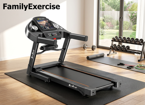 Tapis roulant électrique pliable à vitesse réglable en continu pour la maison, machine à marcher, <span class=keywords><strong>escalade</strong></span> silencieuse, équipement de fitness d'intérieur, perte de poids - Product Image 2