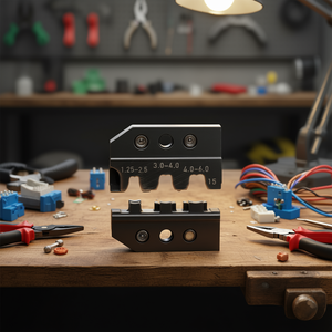 แม่พิมพ์จีบสายไฟสำหรับขั้วต่อแบบไม่มีฉนวน ขนาด 1.25 2.5 3.0 4.0 4.0 6.0 มม. - Product Image 3