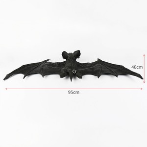 Accessoires de chauve-souris d'<span class=keywords><strong>Halloween</strong></span> en gros, chauve-souris en PU extra large, accessoires de farce pour le poisson d'avril, accessoires de maison hantée, chauve-souris d'<span class=keywords><strong>Halloween</strong></span> - Product Image 3