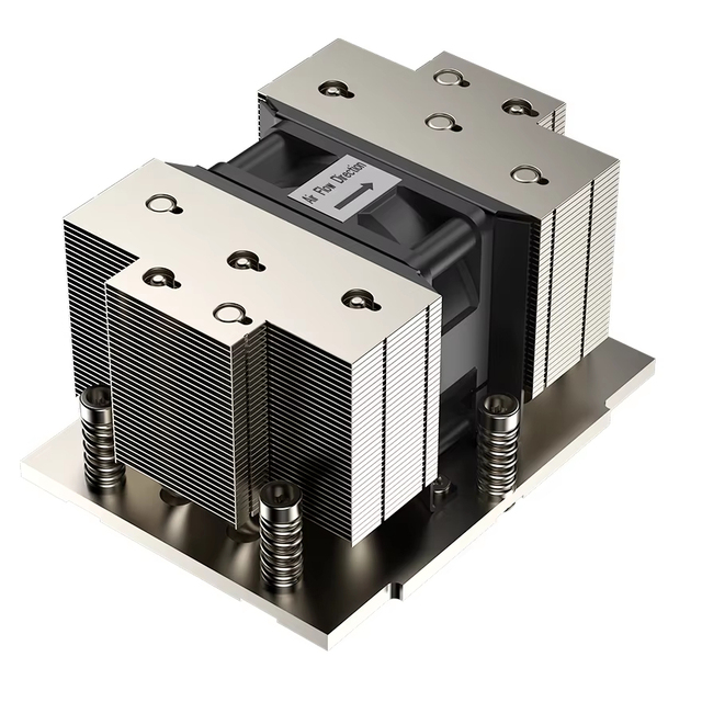 Hot Selling 2U Supports LGA4189/4677/SP5 CPU Coolers and 5 Heat Pipe Server Fans Fan Speed: PWM 3000- 11,000 RPM